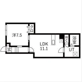 アイリス渋谷の間取り
