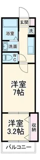 Mark Duo東岩槻【1階】の間取り