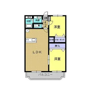 プレミアム五番館【4階】の間取り