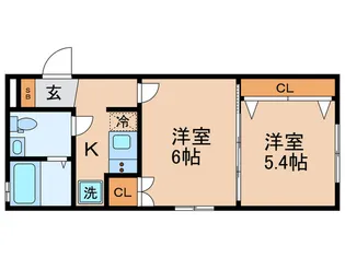 レピュア池袋本町レジデンスEAST【1階】の間取り
