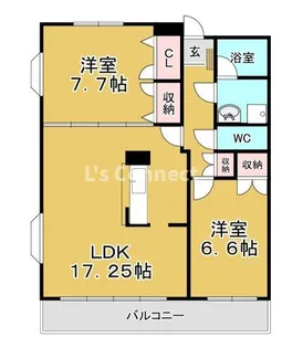 CASAー川平【2階】の間取り