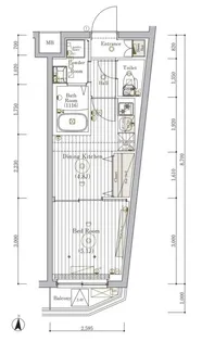 ミライズ下丸子アロー【4階】の間取り