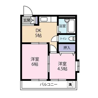 ダイヤコーポ【1階】の間取り