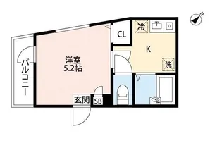 DUAL堀切【2階】の間取り