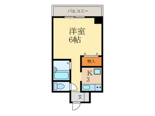 紫明ドミトリー【4階】の間取り