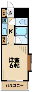 ソフィアレジデンス【2階】の間取り