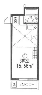 シャトー善福寺【2階】の間取り