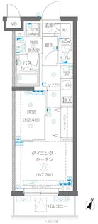 ZOOM蒲田EAST【5階】の間取り