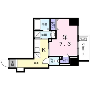 ポルカ エラン【4階】の間取り