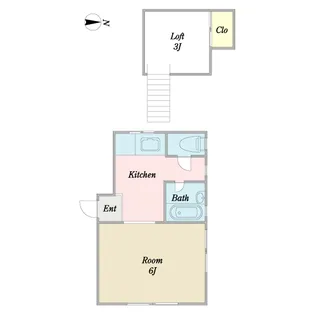 Forbitezza(フォルビテッツァ)【2階】の間取り