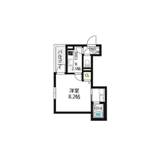 ロイヤルコートあびこ【1階】の間取り