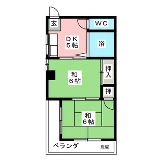 コーポヒョーカ【3階】の間取り