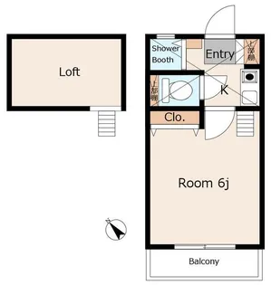La・Fiore(ラ・フィオーレ)【1階】の間取り