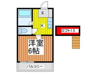 シュアコーポ【2階】の間取り