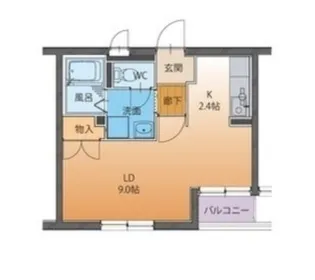 ハートフル オリーブの樹【1階】の間取り