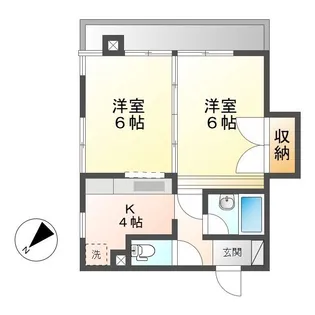 アイビーガーデン【5階】の間取り