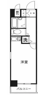 ライオンズマンション上野松が谷第2【3階】の間取り