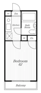 エマーユ東川口【4階】の間取り