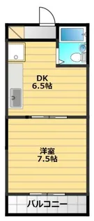 GREEN KOMATSU【2階】の間取り