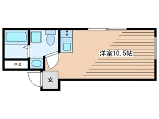 Gran Fusion 阿佐ヶ谷【2階】の間取り