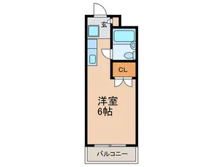 フラッツ本蓮沼【2階】の間取り