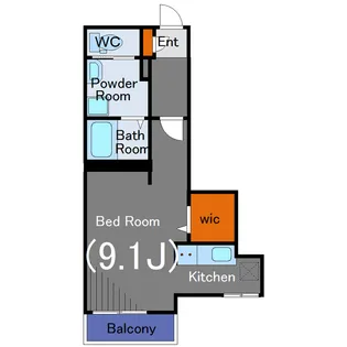 フォルクY・K【2階】の間取り