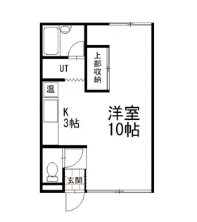 ワイズ住吉【1階】の間取り