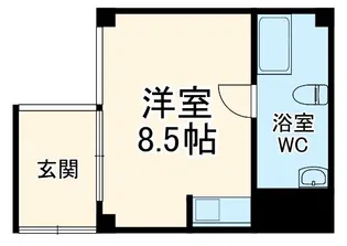 JURAKU-RO【2階】の間取り