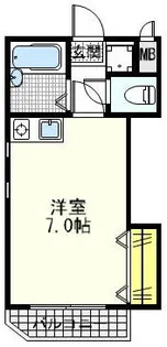 ドミール本駒込【2階】の間取り