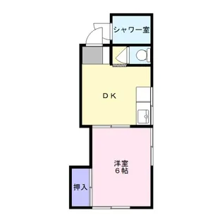 南風荘【2階】の間取り