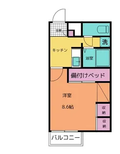 VERSA CASA伊賀【1階】の間取り