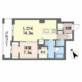 MONOLITH【3階】の間取り