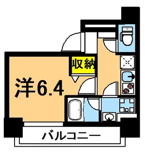 BluRock東品川【2階】の間取り