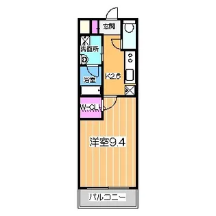 オリエンタルヴィラ【1階】の間取り