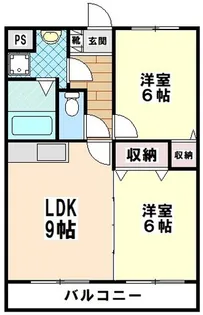サンライズ21【3階】の間取り