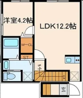 エクセルコート江古田【2階】の間取り