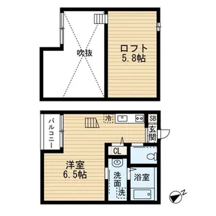 コティ【2階】の間取り