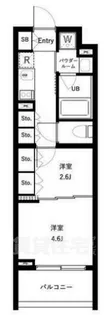セジョリ高井戸【3階】の間取り
