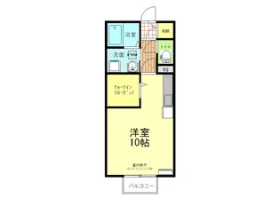 メゾンエトワール B棟【2階】の間取り