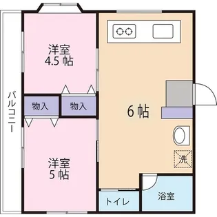 ドルフ浦和【3階】の間取り
