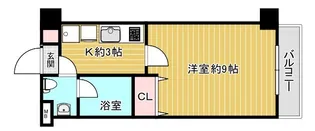コーラル・メゾン【1階】の間取り