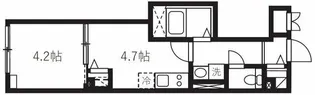 東京都新宿区弁天町【マンション】の外観