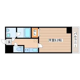 ボヌールIII【1階】の間取り