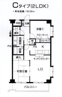 プロスペリテ II【4階】の間取り