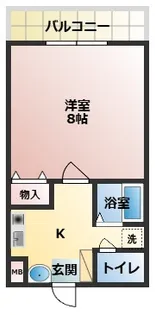 プレジール【1階】の間取り