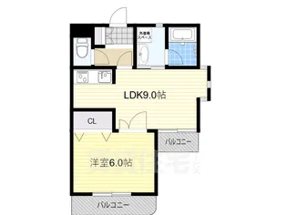 ASKコート【4階】の間取り