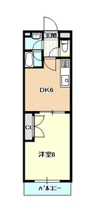 エステートII【1階】の間取り