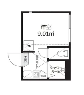 カーサローズ【1階】の間取り