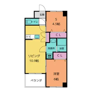 Tiffany【6階】の間取り