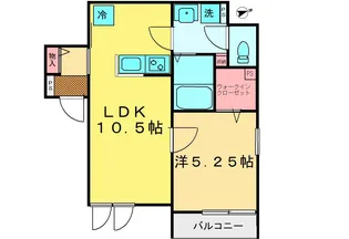 カーサ旭【2階】の間取り